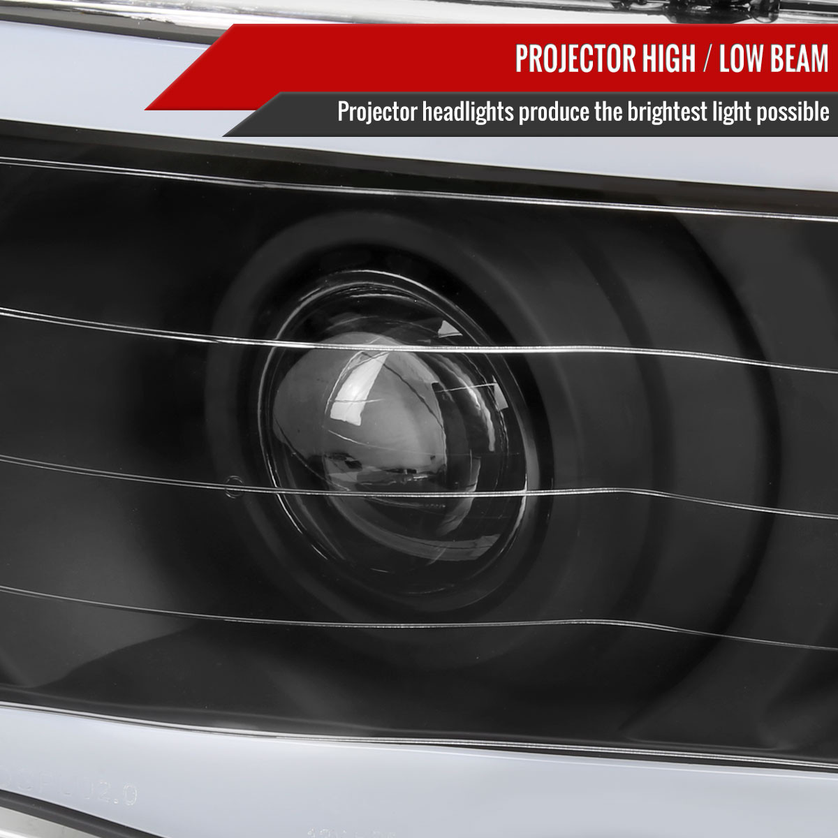 Alpha Rex 02-05 Dodge Ram NOVA-Series LED Projector Headlights Chrome