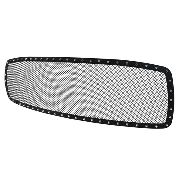 2002-2005 Dodge RAM 1500/2500/3500 Rivet Style Black Stainless Steel Mesh Grille Insert