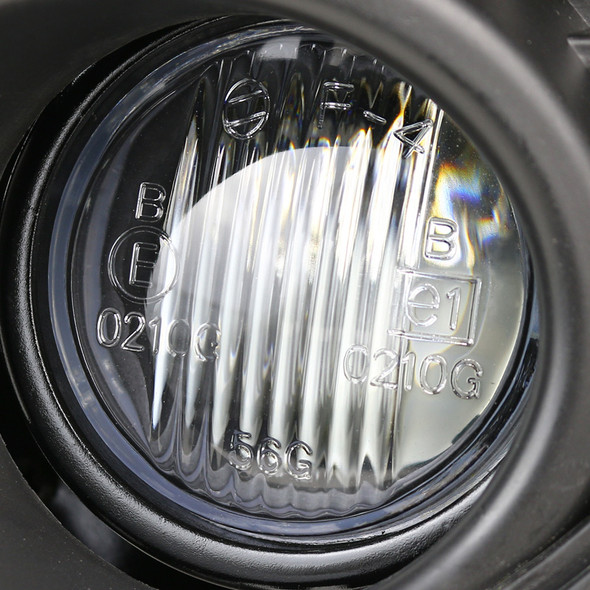 2004-2005 Mitsubishi Lancer Ralliart H3 Fog Lights Kit w/ Switch & Wiring Harness (Chrome Housing/Clear Lens)