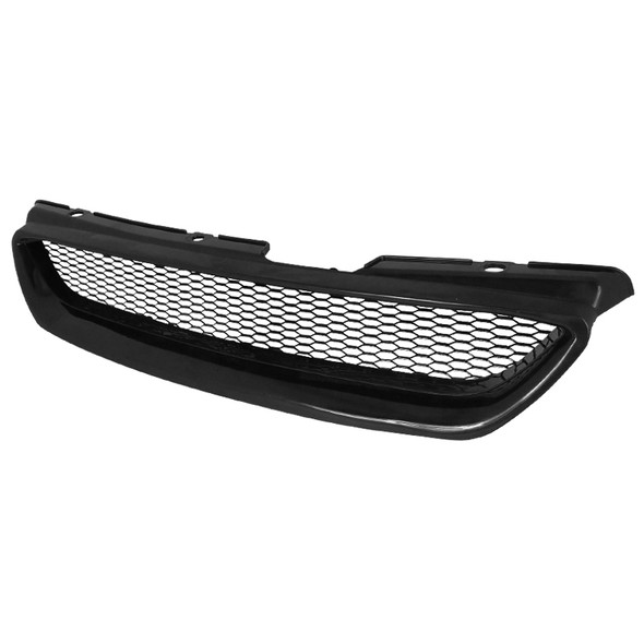 2006-2008 Honda Civic Coupe Si TR Style Black ABS Mesh Grille