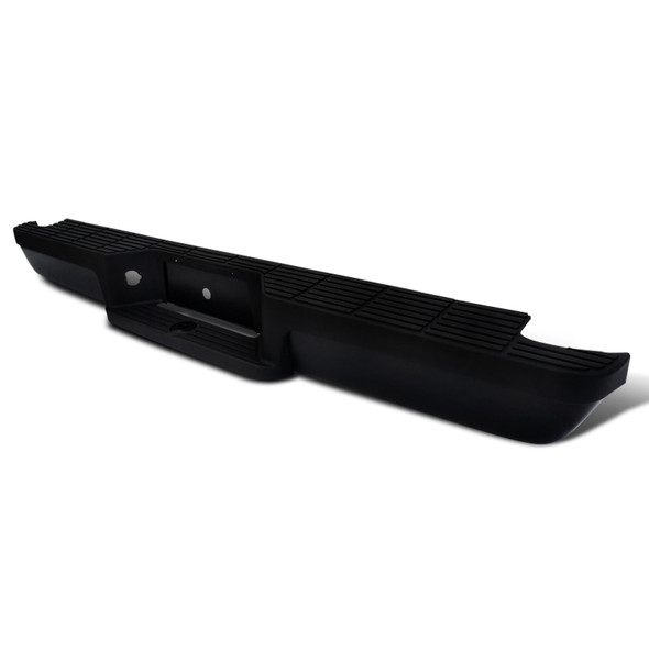 1993-2011 Ford Ranger Styleside Black Stainless Steel Factory Style Replacement Rear Step Bumper