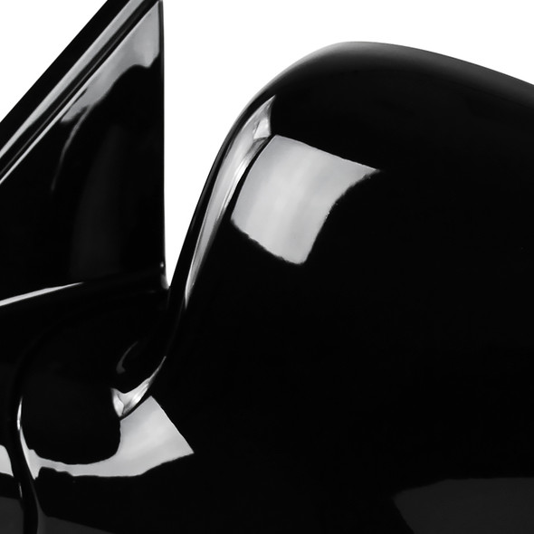 1994-1998 Chevrolet Blazer/ Isuzu Hombre/ GMC Jimmy/Sonoma Glossy Black Power Adjustable Side Mirror - Driver Side Only