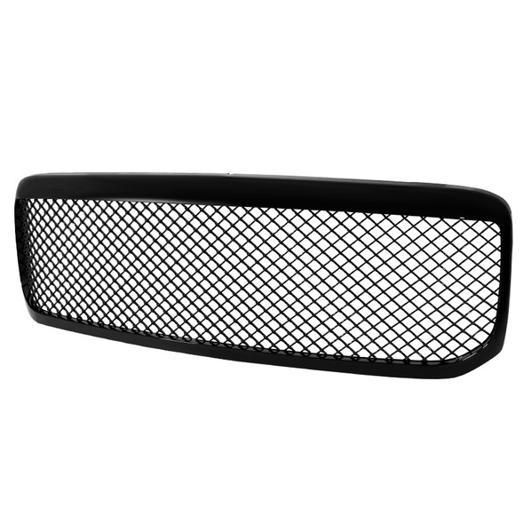 1999-2004 Ford F-250/F-350/Excursion Black ABS Mesh Grille