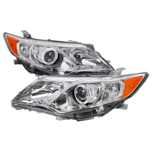 2007-2009 Toyota Camry Projector Headlights w/ Amber