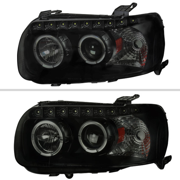 2005-2007 Ford Escape Dual Halo Projector Headlights w/ SMD LED