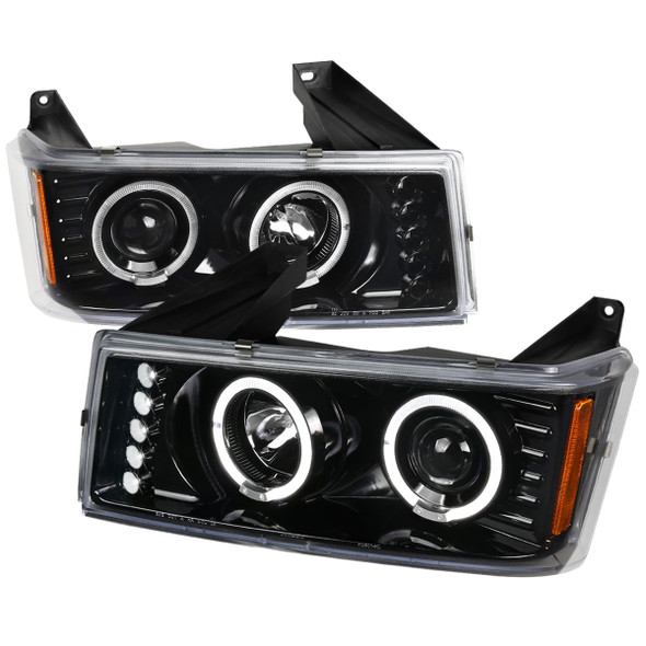 2004-2012 Chevrolet Colorado GMC Canyon Dual Halo Projector