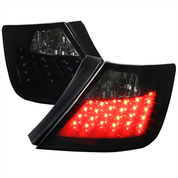 2004-2010 Scion tC LED Tail Lights (Glossy Black Housing/Smoke Lens)