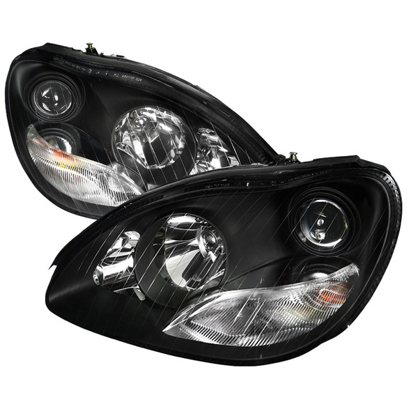 2000-2002 Mercedes Benz W210 E Class Projector Headlights (Matte