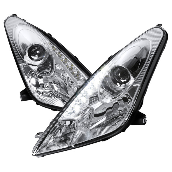 2011-2013 Toyota Highlander Projector Headlights w/ SMD LED Light