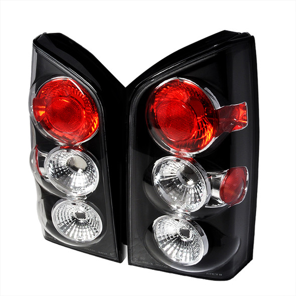 2005-2012 Nissan Pathfinder Tail Lights (Matte Black Housing/Clear Lens)