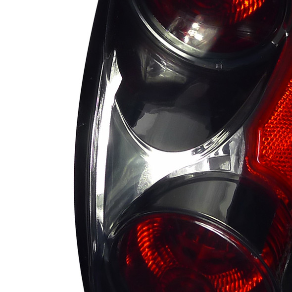 2001-2005 Chrysler PT Cruiser Tail Lights (Chrome Housing/Smoke Lens)