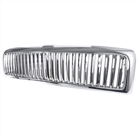 1994-2002 Dodge RAM Chrome ABS Vertical Grille