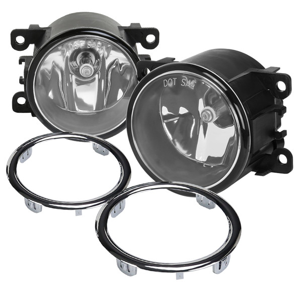 2012-2015 Honda Pilot H11 Fog Lights Kit (Chrome Housing/Clear Lens)