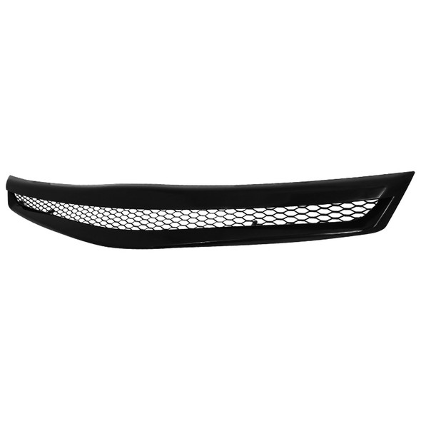 2006-2008 Honda Civic Coupe Si TR Style Black ABS Mesh Grille