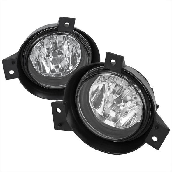 2001-2003 Ford Ranger H10 Fog Lights (Chrome Housing/Clear Lens)