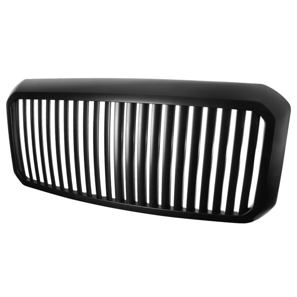 2011-2016 Ford F-250/F-350/F-450/F-550 Matte Black ABS Vertical Grille