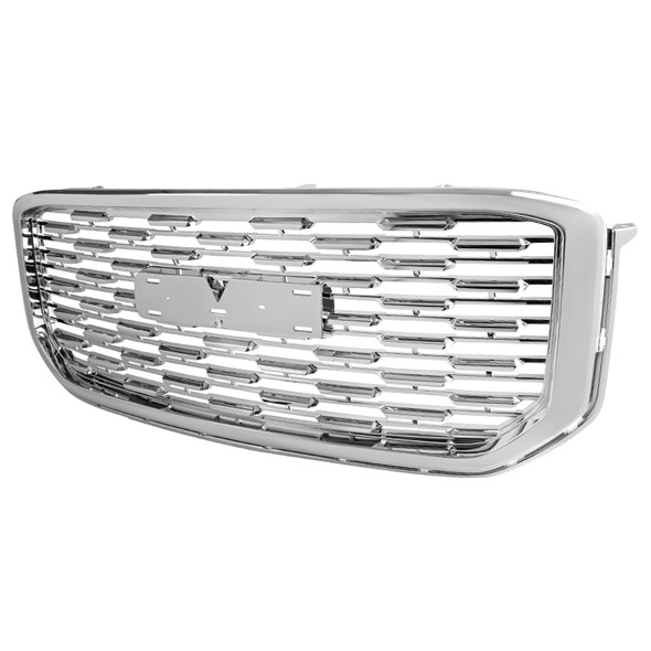 2015-2020 GMC Yukon/Yukon XL Chrome ABS Denali Style Mesh Grille