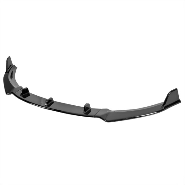 2009-2012 Mazda Miata MX-5 Glossy Black 3PC Front Bumper Lip Splitter Kit