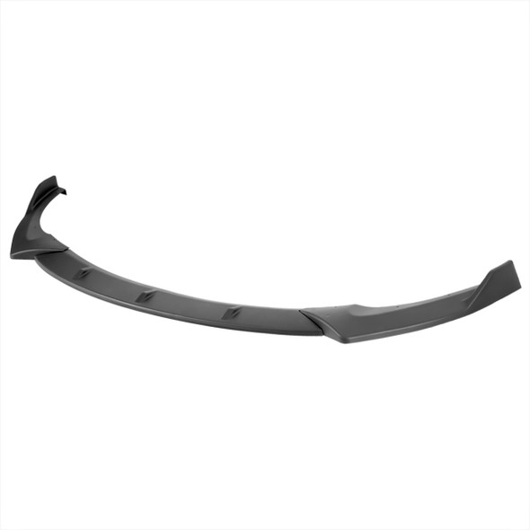 2013-2017 Hyundai Veloster Turbo Matte Black 3PC Front Bumper Splitter Kit