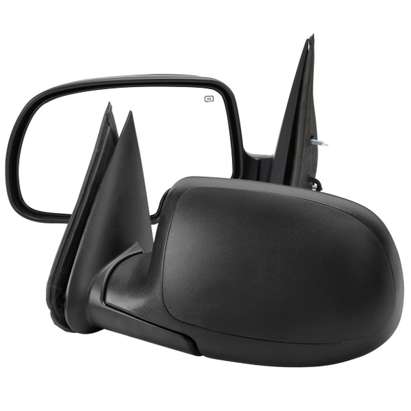 1999-2002 Chevrolet Silverado/Tahoe/Suburban GMC Sierra/Yukon Power Heated Matte Black Side Mirrors