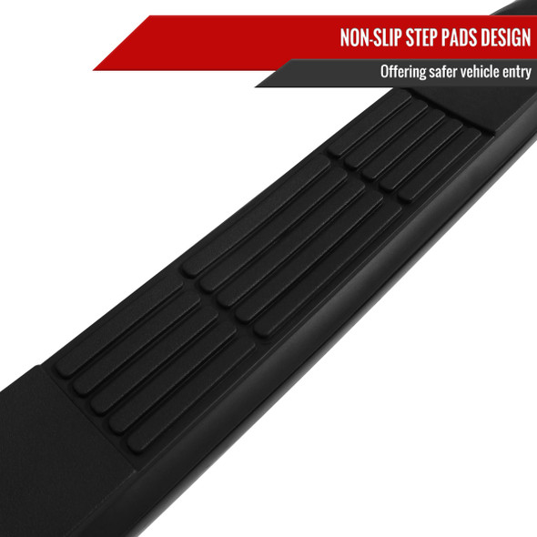 2021-2022 Chevrolet Tahoe/GMC Yukon Black 3" Side Step Nerf Bars Running Boards