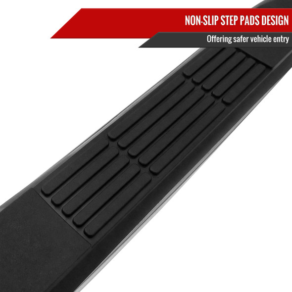 2021-2022 Chevrolet Tahoe/GMC Yukon Chrome 3" Side Step Nerf Bars Running Boards