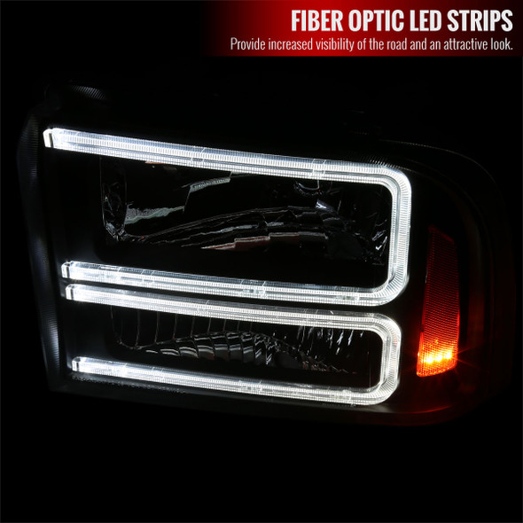 2005-2007 Ford F-250/F-350/F-450/F-550 Super Duty Dual LED C-Bar