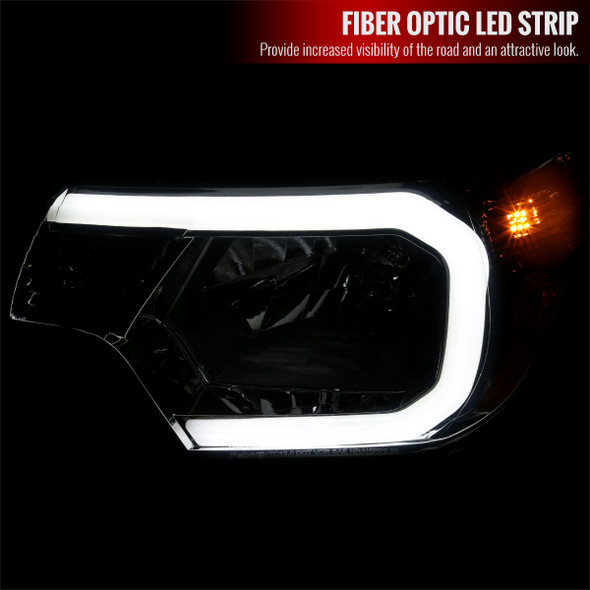 2012-2015 Toyota Tacoma LED Bar Factory Style Headlights with