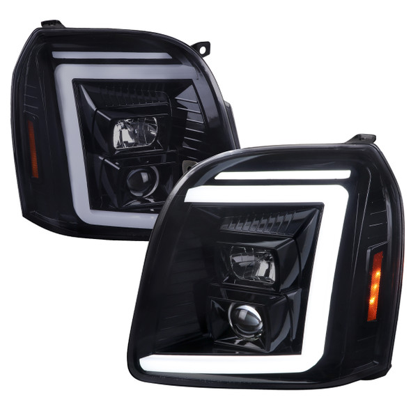 2007-2014 GMC Yukon/Yukon XL 1500/2500 Projector Headlights (Matte