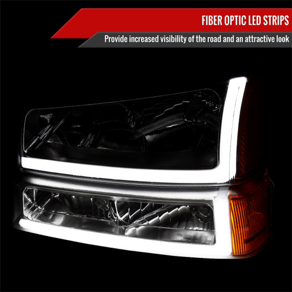 2002-2006 Chevrolet Avalanche/ 2003-2007 Silverado LED Bar Factory