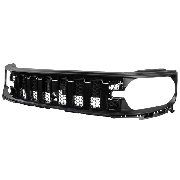 2021-2025 Ford Bronco Sport Glossy Black Mesh Hood Replacement Grille