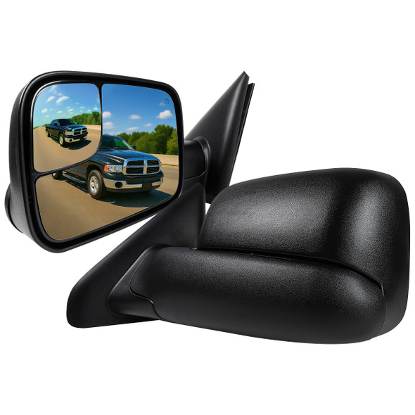 1994-1997 Dodge RAM Power Adjustable, Manual Fold & Extendable