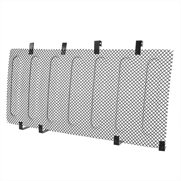 2007-2018 Jeep Wrangler JK Black Stainless Steel Mesh Grille inserts