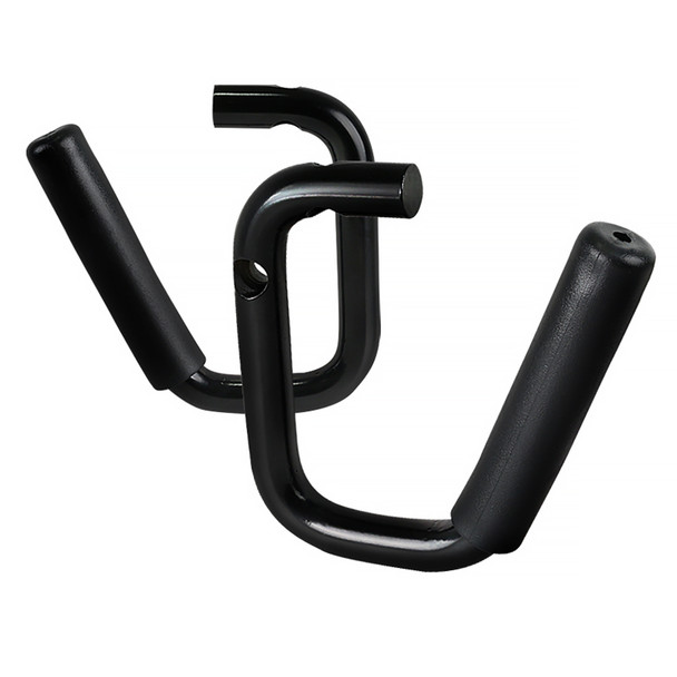 2007-2016 Jeep Wrangler JK Black Steel Front Handle Bars - 2PC