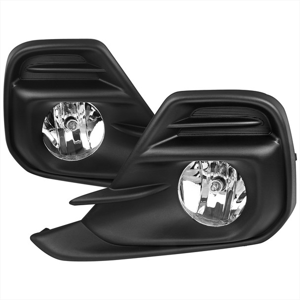 2016-2018 Chevrolet Spark PS24W Fog Lights (Chrome Housing/Clear Lens)