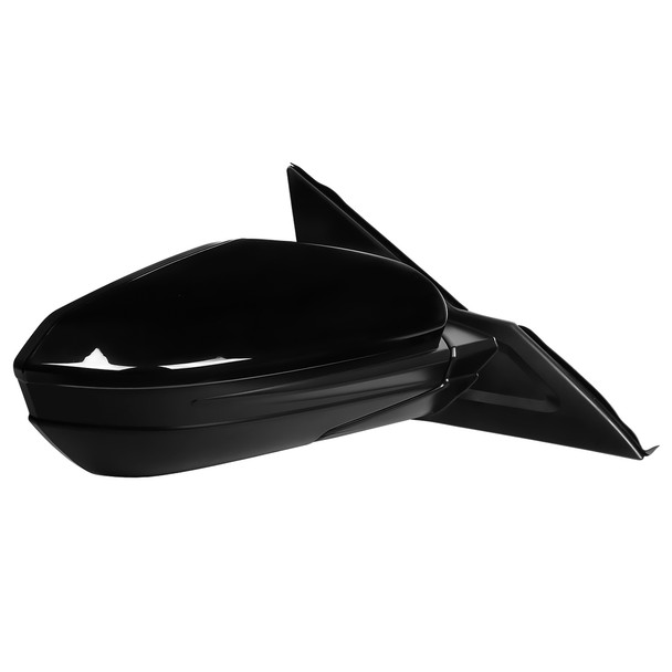 2016-2018 Honda Civic Glossy Black 5-Pin Power Adjustable & Heated Side Mirror - Passenger Side Only