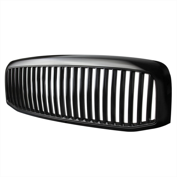 2006-2008 Dodge RAM Glossy Black ABS Vertical Grille