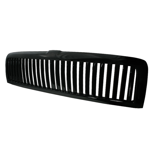 1994-2002 Dodge RAM Glossy Black ABS Vertical Grille