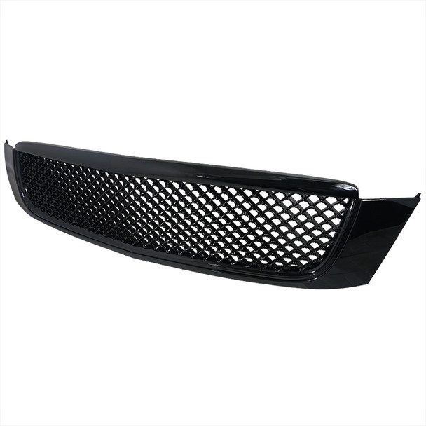 2000-2005 Cadillac Deville Glossy Black ABS Mesh Grille