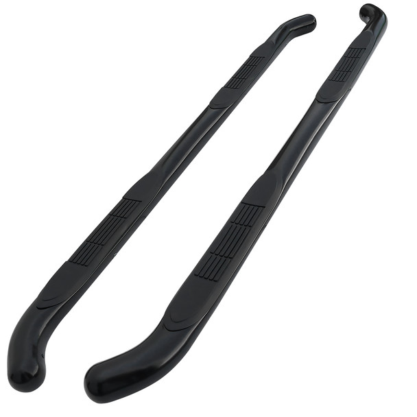 2004-2010 Dodge Durango/Chrysler Aspen 3" Black Stainless Steel Side Step Nerf Bars