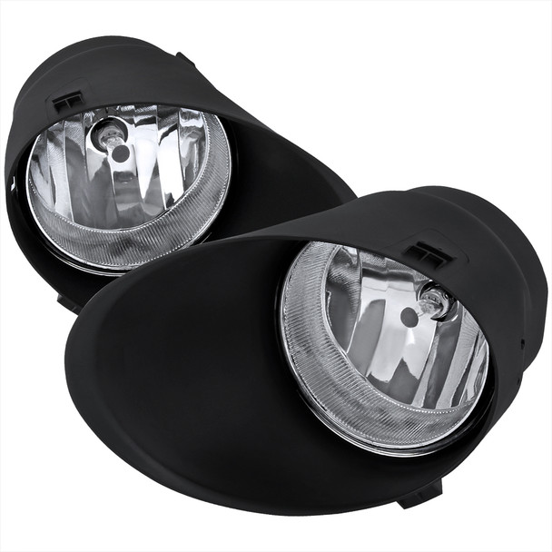 2007-2013 Toyota Tundra/Sequoia H10 Fog Lights Kit (Chrome Housing/Clear Lens)