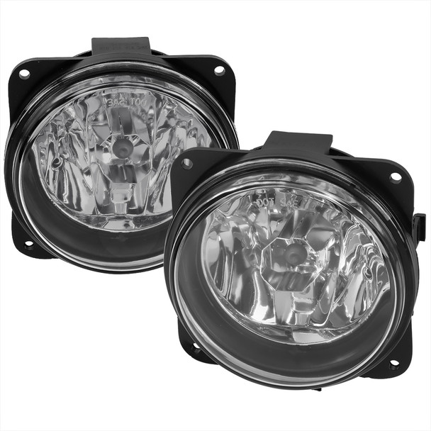 2005-2007 Ford Escape/ 2000-2004 Focus SVT H10 Fog Lights Kit (Chrome Housing/Clear Lens)