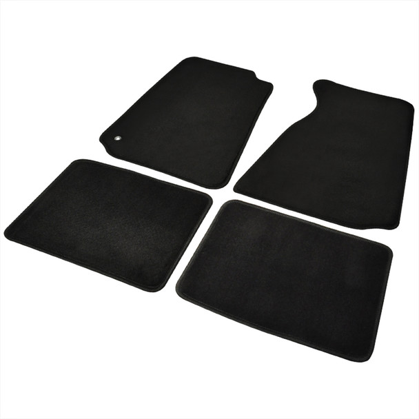 1994-2004 Ford Mustang Black Carpet Floor Mats - 4PC