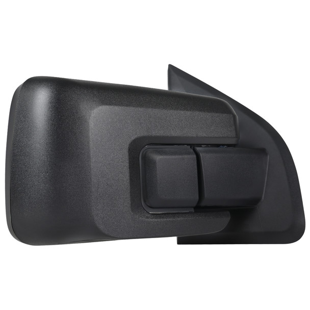 2021-2025 Ford F-150 Black Power Adjustable, Manual Fold & Heated Side Mirror w/ t Temperature Sensor - Passenger Side Only