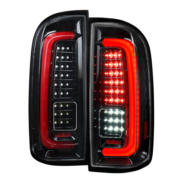 2015-2022 Chevrolet Colorado GMC Canyon Full LED Sequential Tail Lights (Jet Black Housing / Clear Lens)