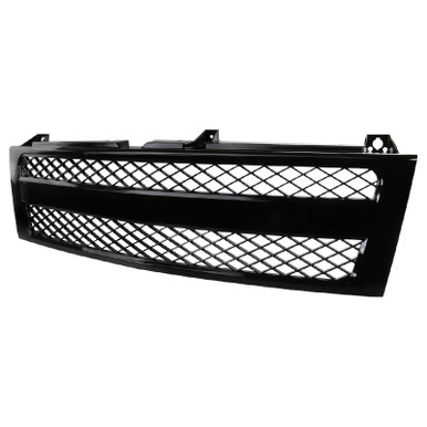 1999-2002 Chevrolet Silverado Black ABS V2 Mesh Grille - Spec-D Tuning
