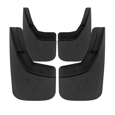 Genuine GM OEM Right Front Black Mud Flap For 2014-2018 GMC Sierra – 84124455, 2-Year Warranty
