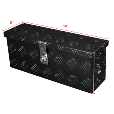 Spec D Tuning Tbox Alm05 30 x 13 x 10 in Heavy Duty Aluminum Tool Box