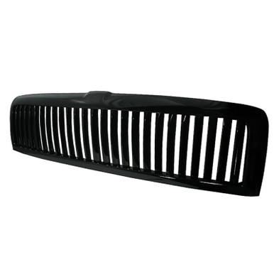 1994-2002 Dodge RAM Glossy Black ABS Vertical Grille - Spec-D Tuning