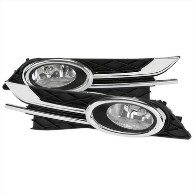 2014-2016 Honda Odyssey H11 Fog Lights Kit (Chrome Housing/Clear Lens